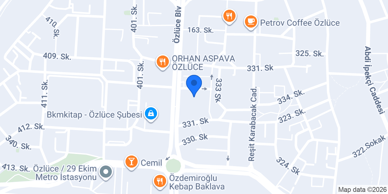 Diş Hekimi Hakan Çetin konumu