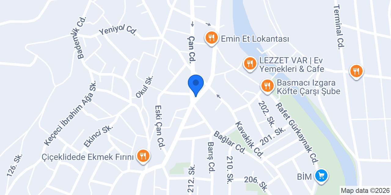 MOTEL GÜRECE konumu