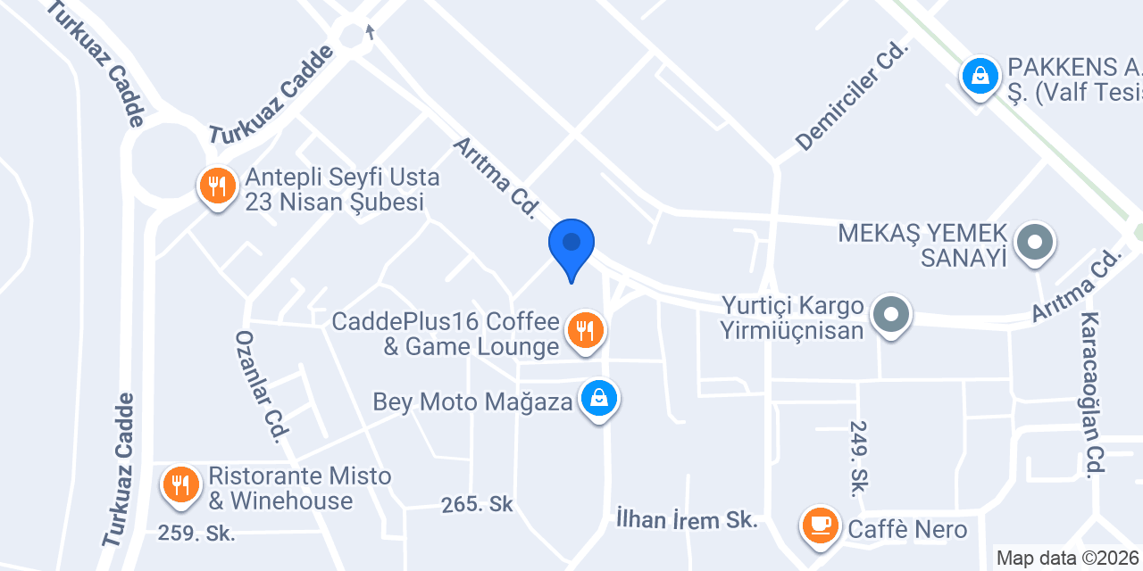 Doğan Sarı Gayrimenkul konumu
