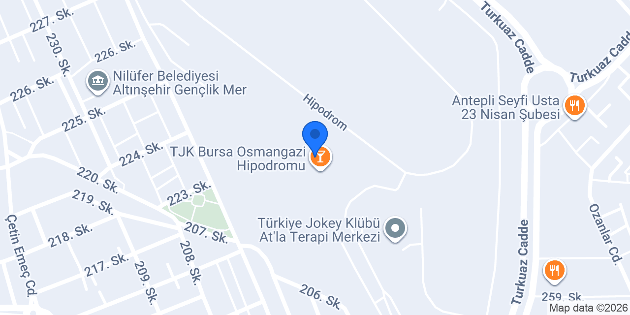 Eküri Restaurant konumu