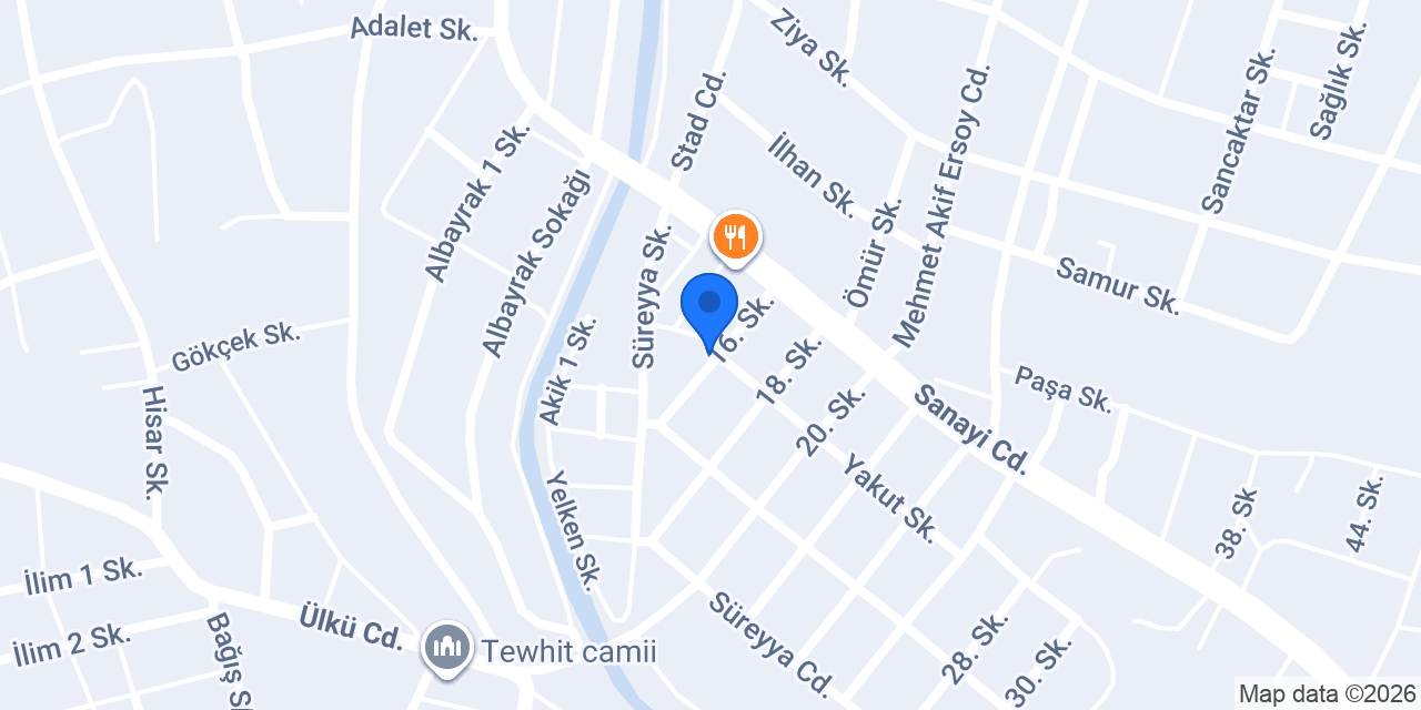 ARSLAN OTO YEDEK PARÇA konumu
