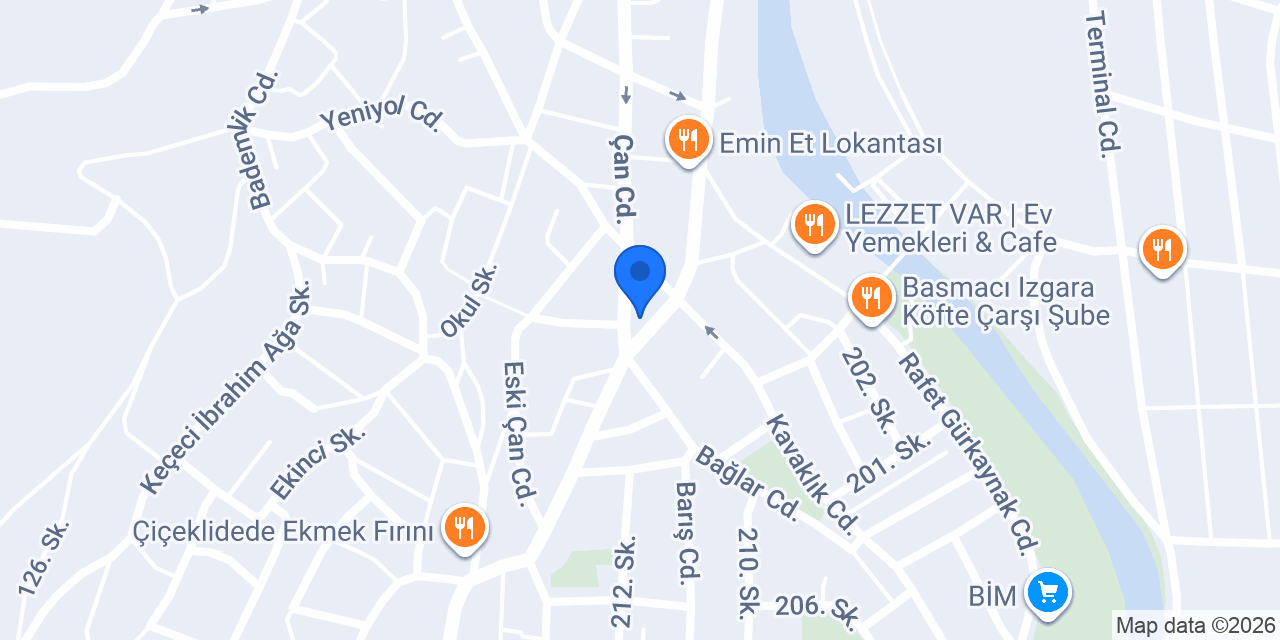 Sirkecioğlu Ticaret konumu