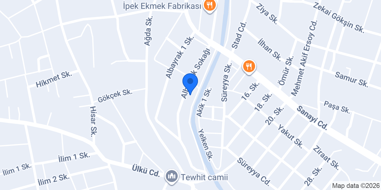 GÜLCÜ DEMİR ÇELİK İNŞAAT MALZEMELERİ konumu