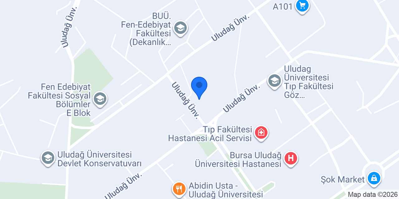 Prof. Dr. M. Mete Cengiz Kültür Merkezi konumu