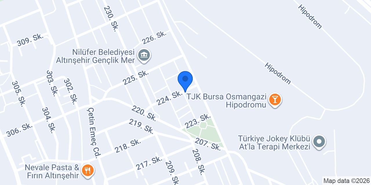 Özel Ayça Koyutürk Anaokulu konumu