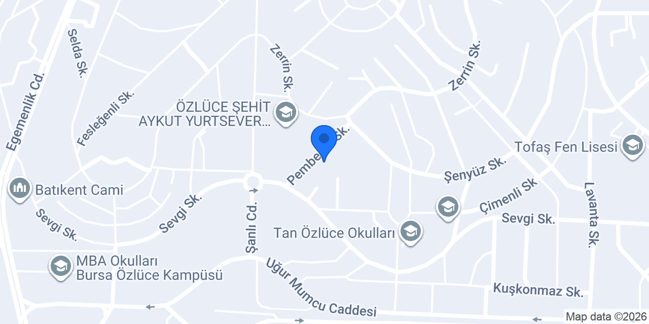 Aktiffelsefe Bursa konumu