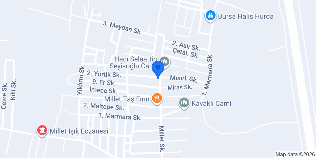 ÖZSA AVM konumu