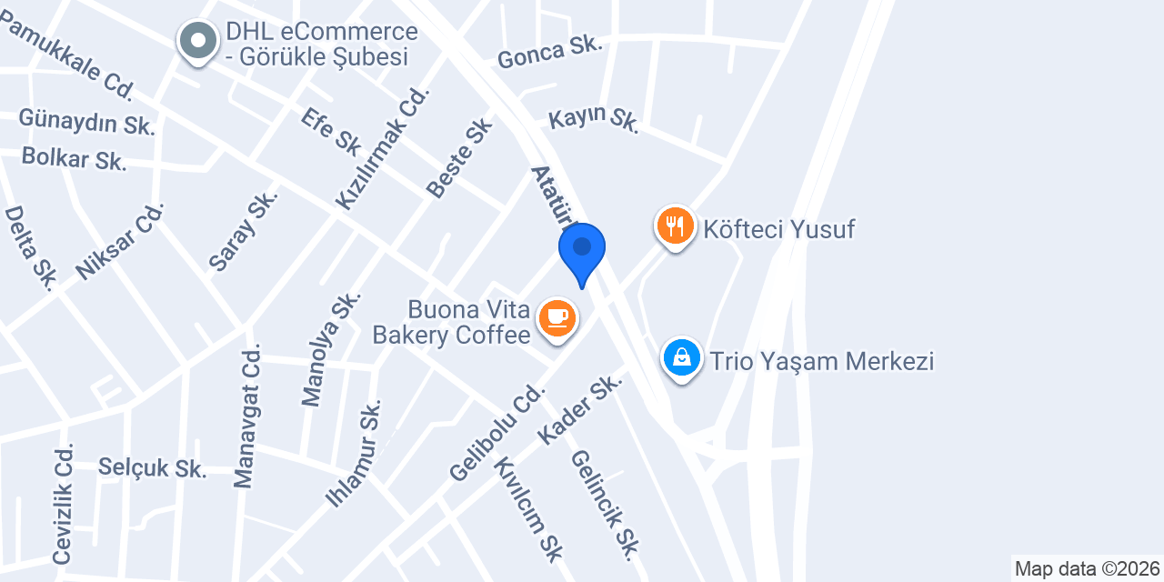 Beysos Döner Görükle konumu