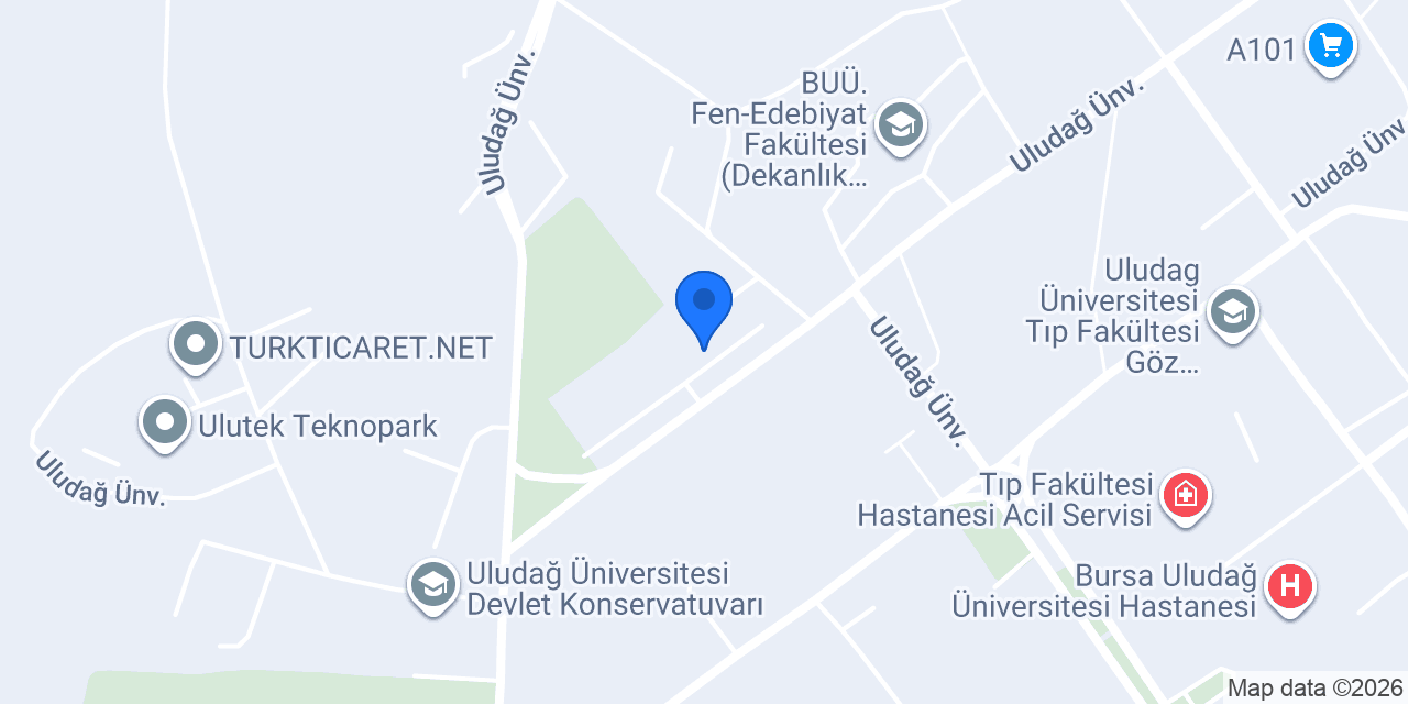 Bursa Zooloji Müzesi konumu