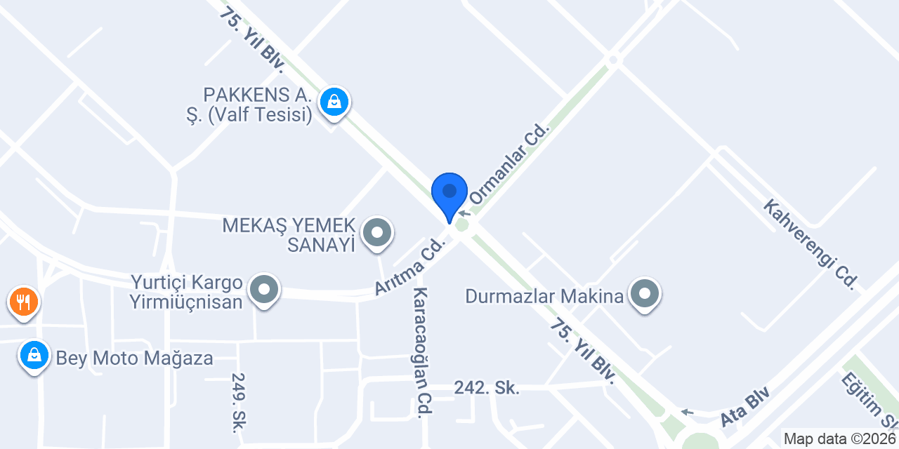Yeşil Bursa Peyzaj konumu