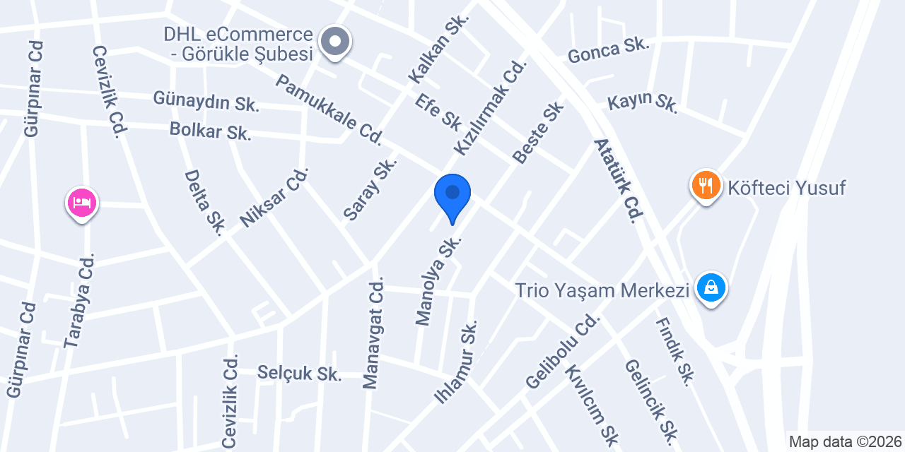 BAF DOĞALGAZ KOMBİ KLİMA YETKİLİ SERVİS konumu