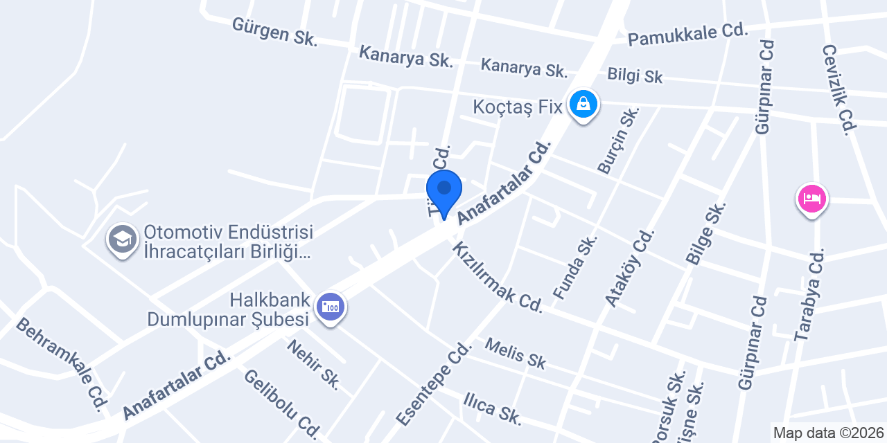 Maraş Dondurmacısı konumu