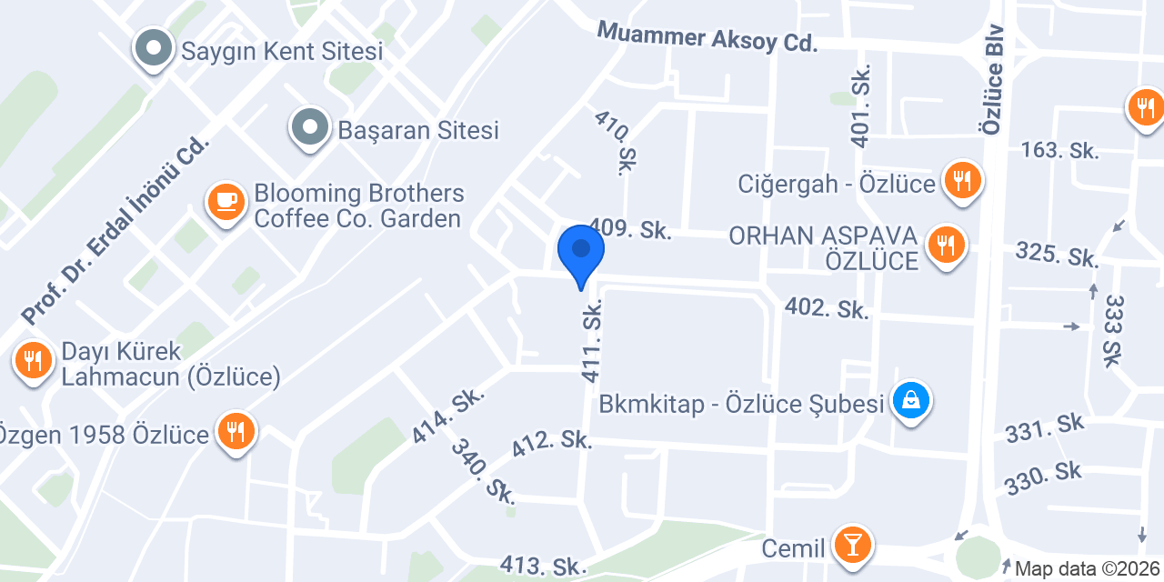 PatiMore Veteriner Muayenehanesi konumu