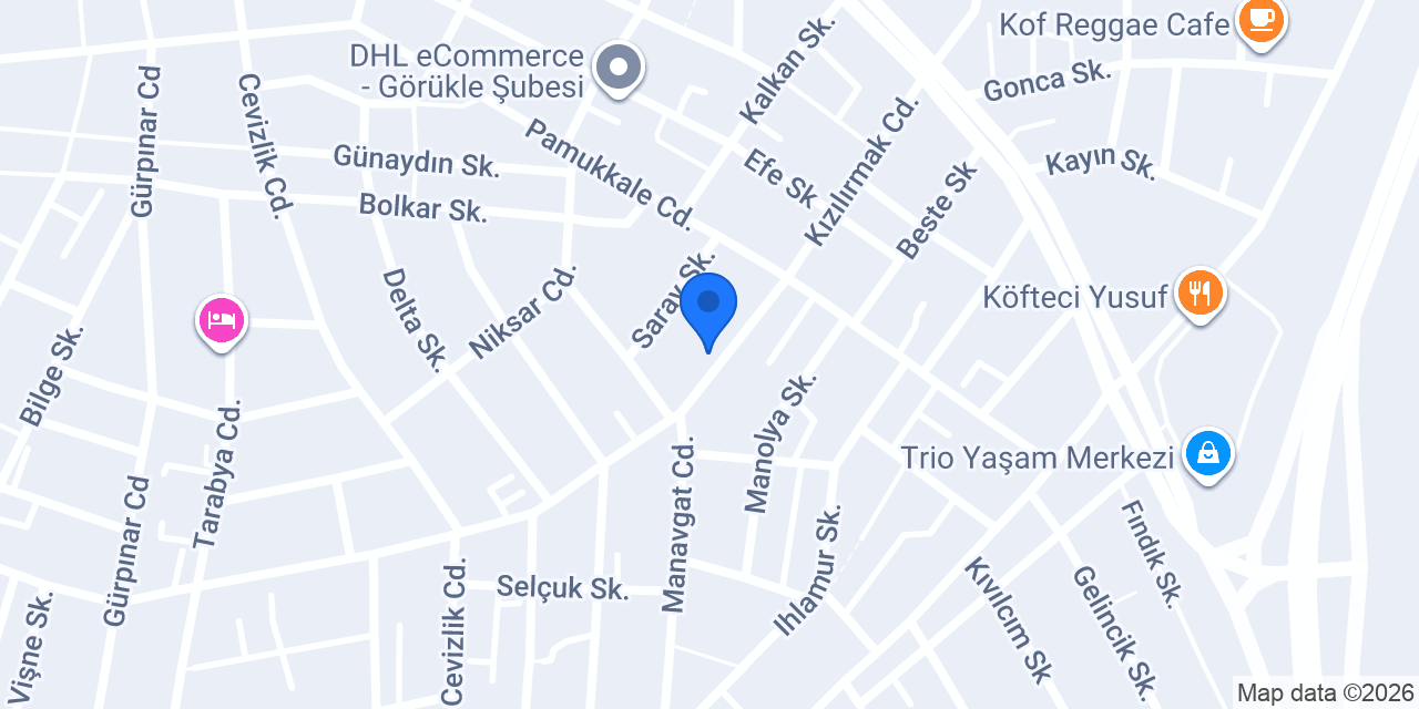 Görükle Alkol Sipariş konumu
