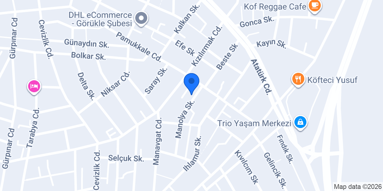 ŞEKVAT APART OTEL konumu