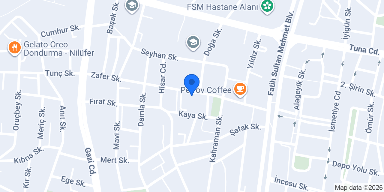 Beybe Bayan Kuaförü & Güzellik Salonu konumu