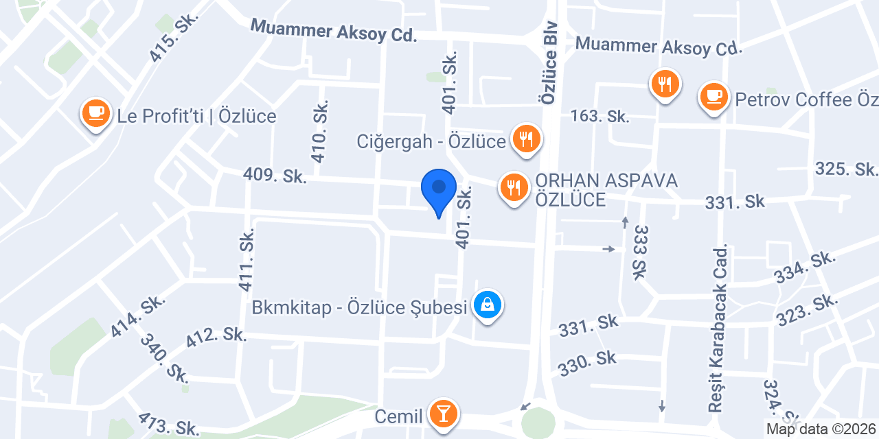 Muggle's Coffee Roastery Özlüce konumu