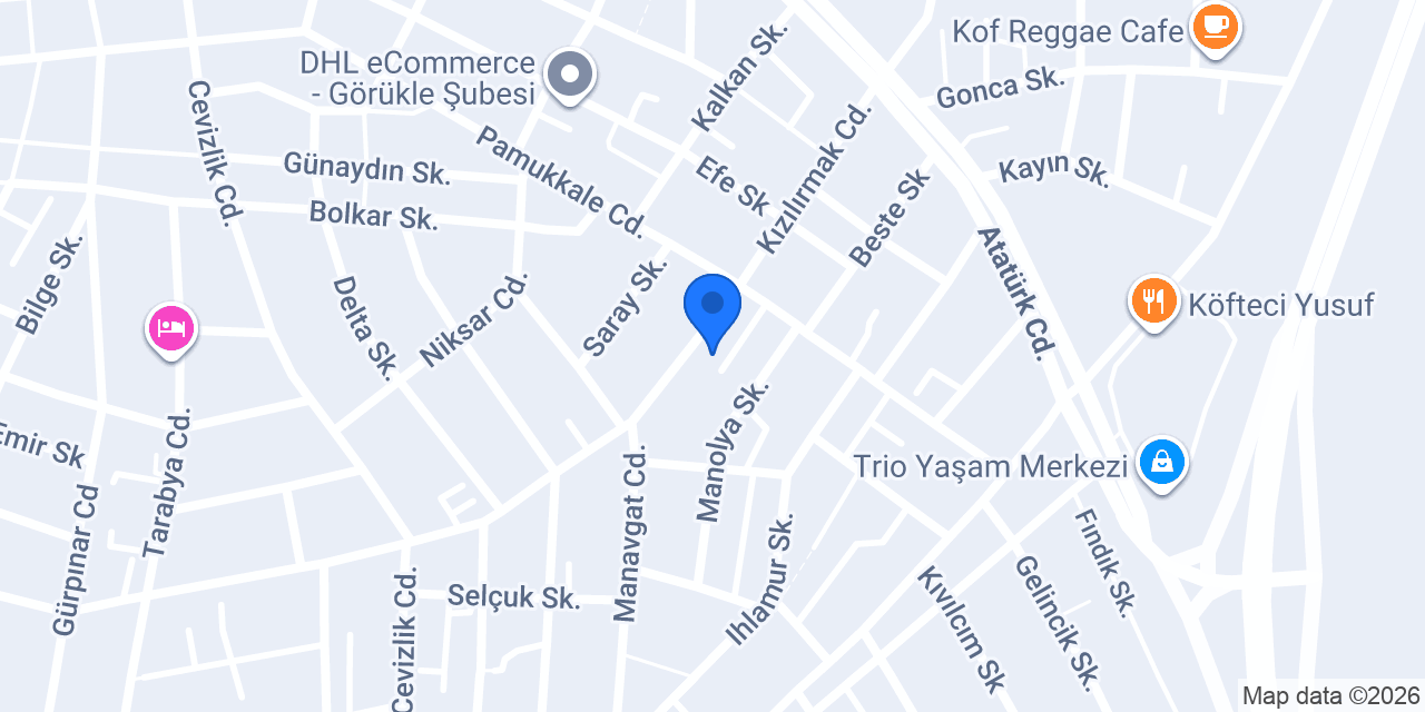 Aff-Et Kasap Izgara konumu