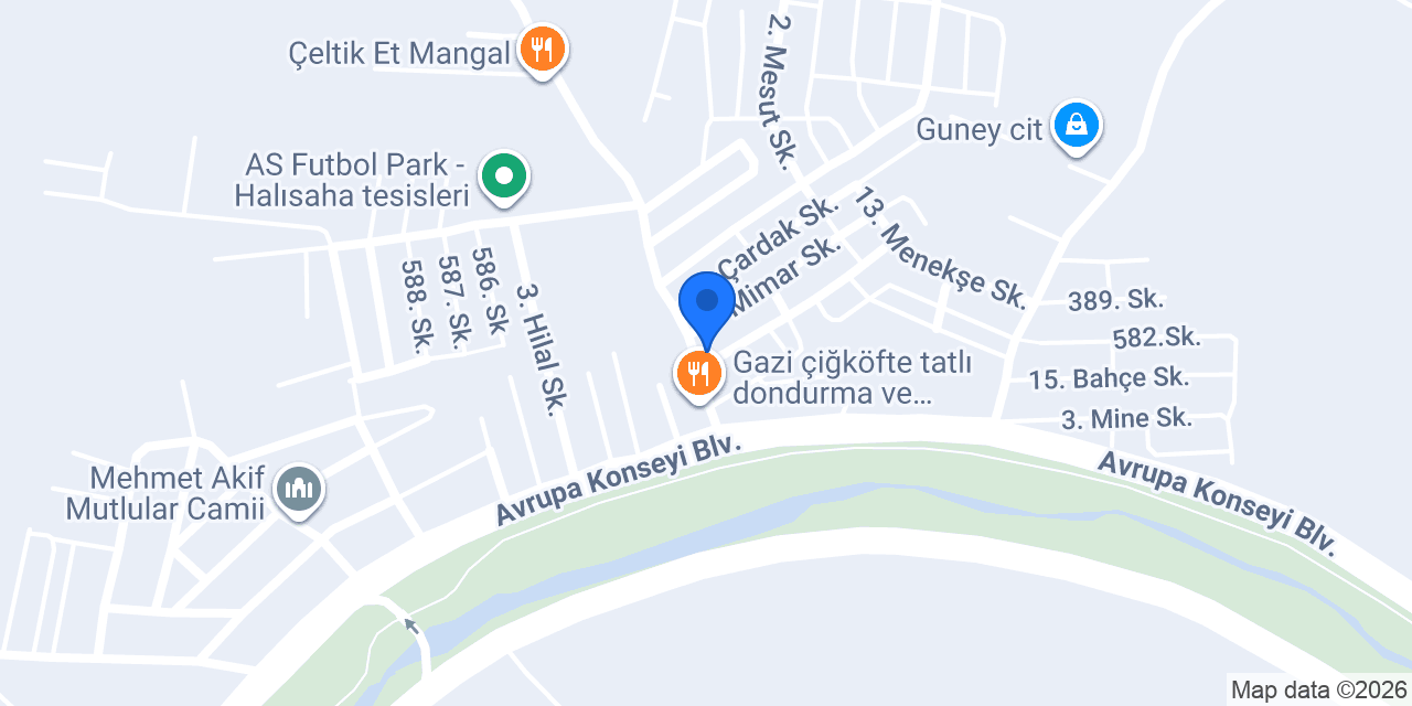 Danış Kuyumculuk konumu
