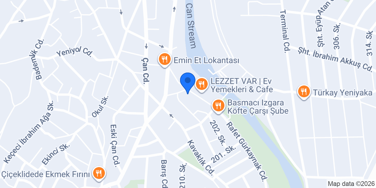 Diça Kafe konumu