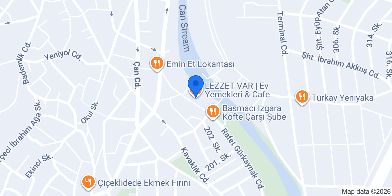 LEZZET VAR | Ev Yemekleri & Cafe konumu