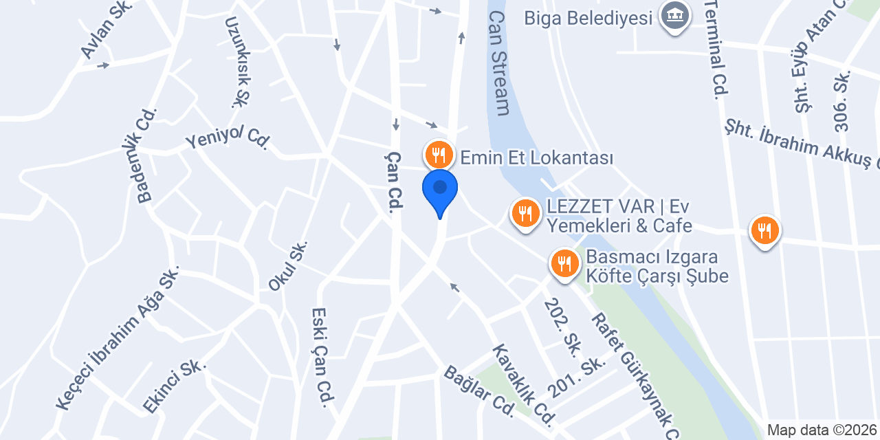 Nur Pilav&Mantı Salonu konumu