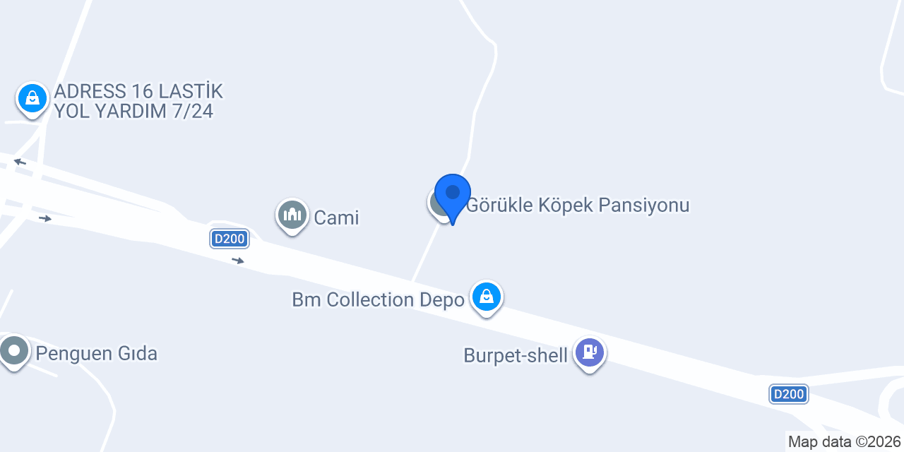 Görükle Köpek Pansiyonu konumu