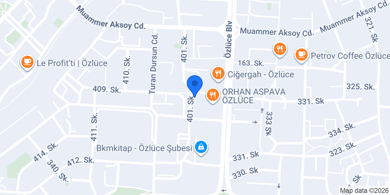 Montea Özlüce konumu