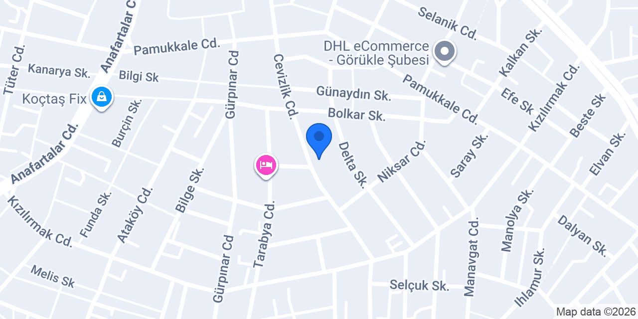 MERİKAFİT PİLATES STÜDYOSU GÖRÜKLE konumu
