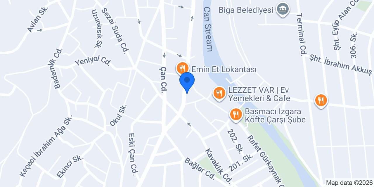 Defne Çiçek evi konumu