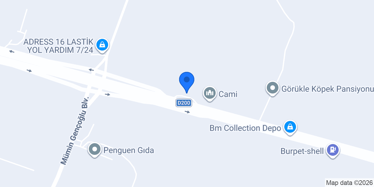 Petrol Ofisi konumu