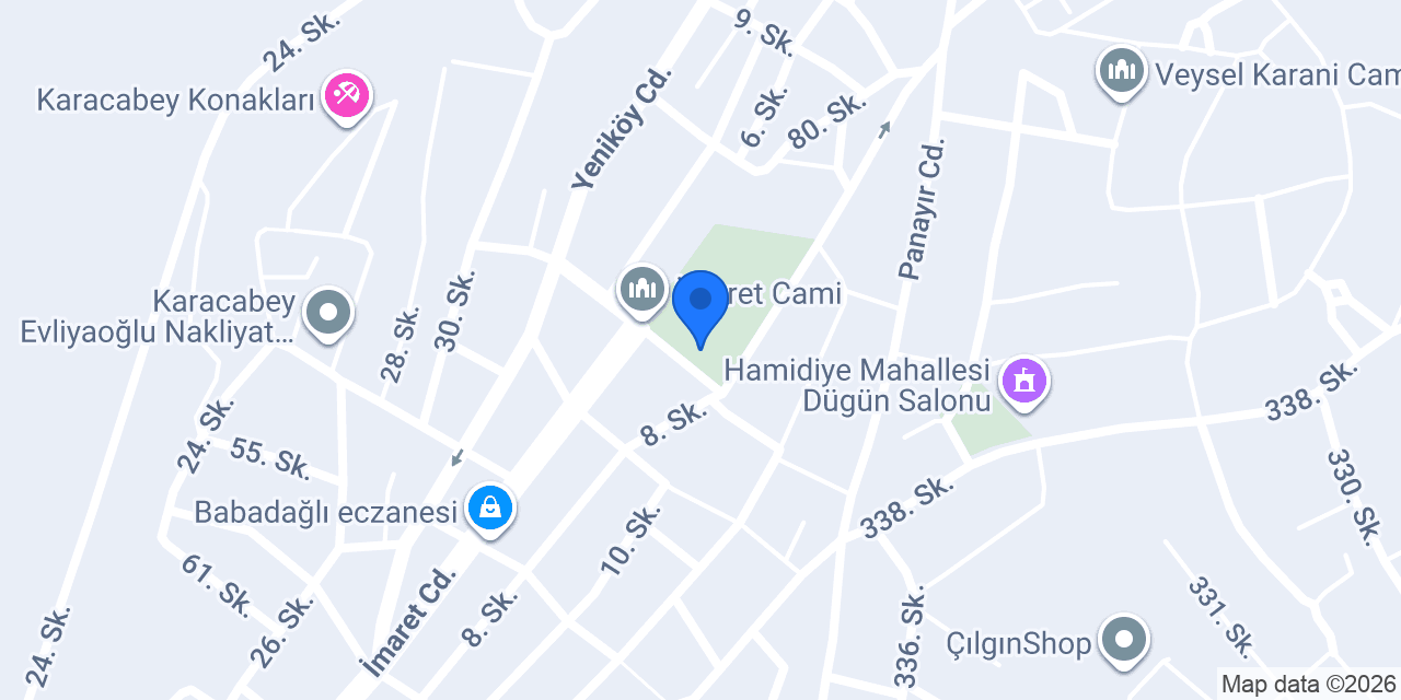 Su Perisi Çay Bahçesi & Cafe konumu