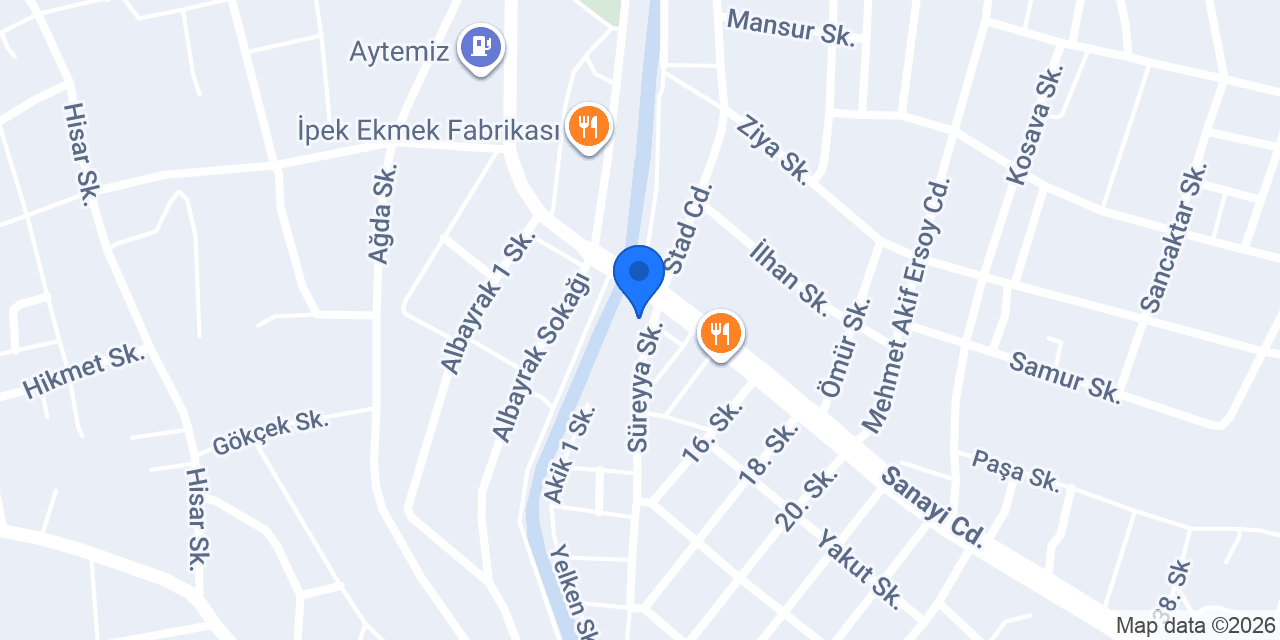 Ateş Kereste Orman Ürünleri konumu