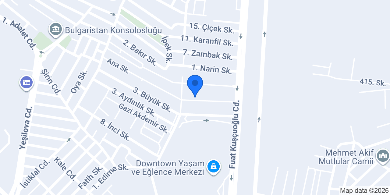 Sevim Börekçilik konumu