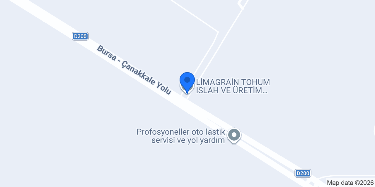 LİMAGRAİN TOHUM ISLAH VE ÜRETİM SAN. TİC. A.Ş. konumu