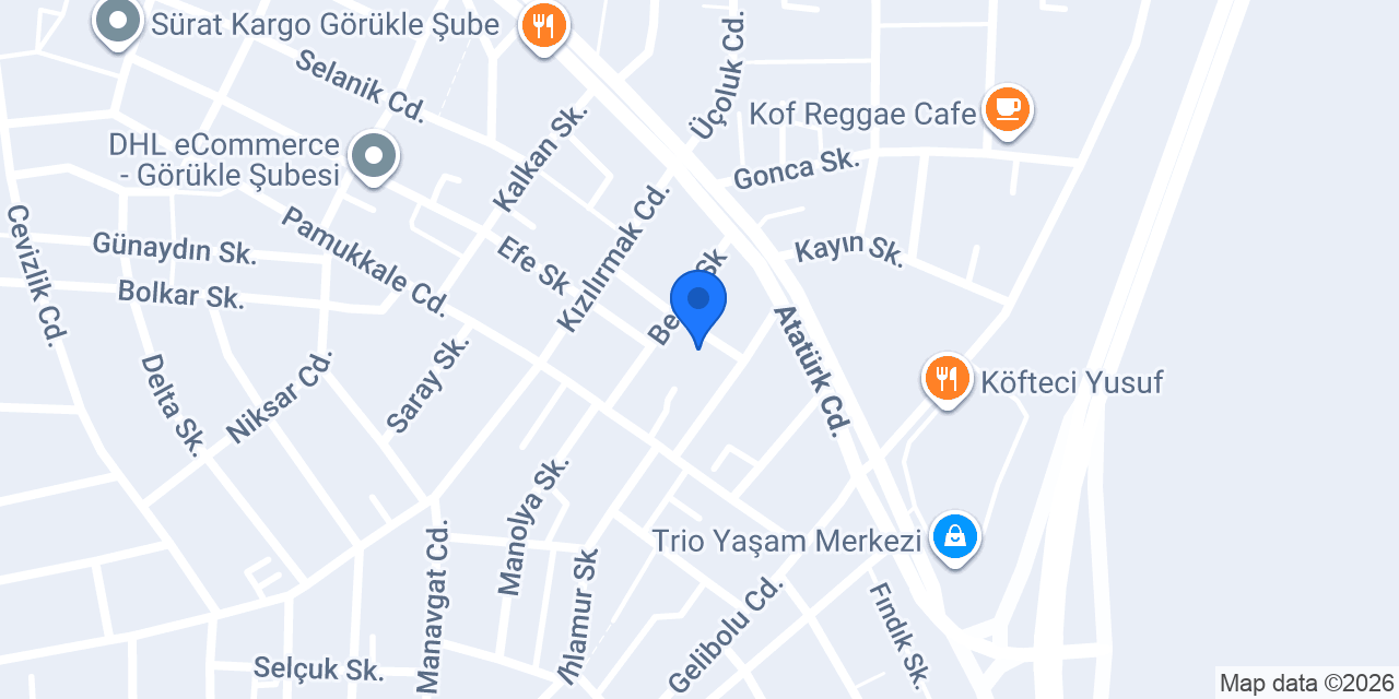 Ayka Görükle protez tırnak konumu