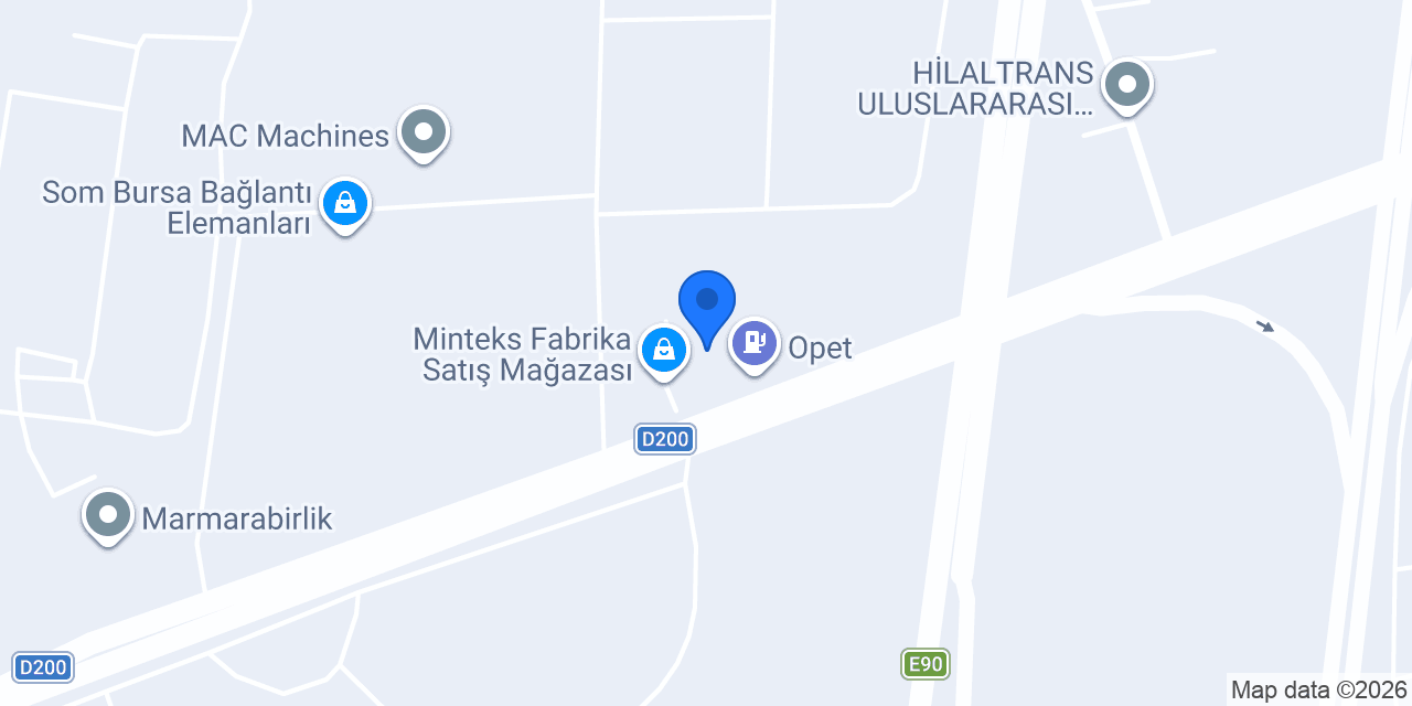 Minör Garden Davet konumu