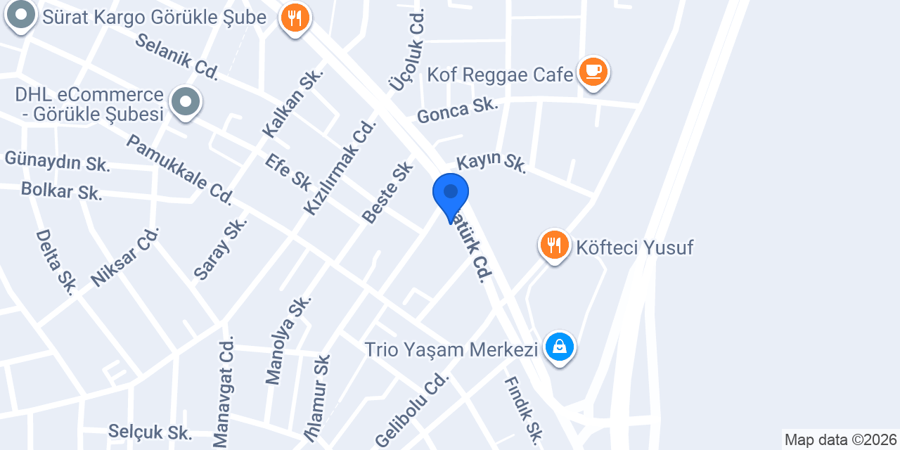 ÜÇÜZLER KÜNEFE GÖRÜKLE konumu