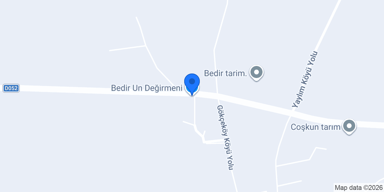 Bedir Un Değirmeni konumu