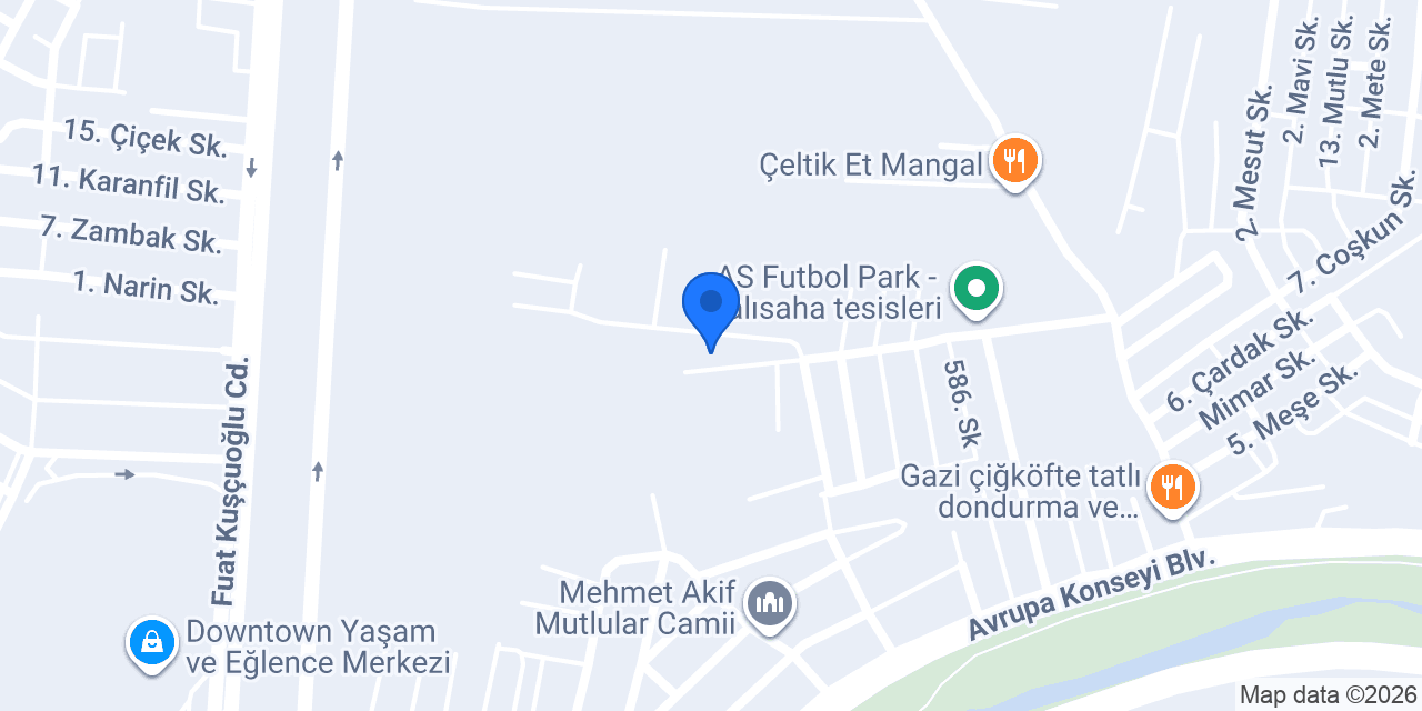 ARYA KOMPOZİT konumu