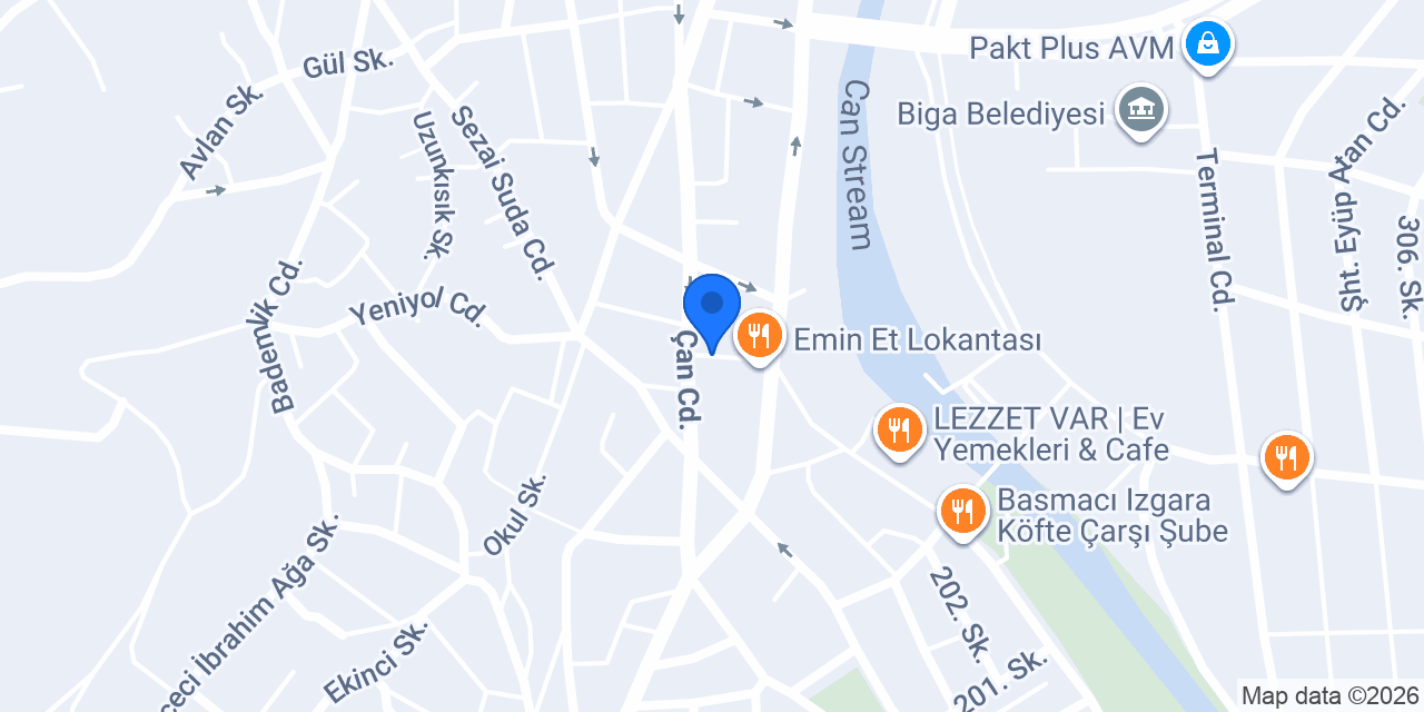 Biga Fizyoterapi konumu