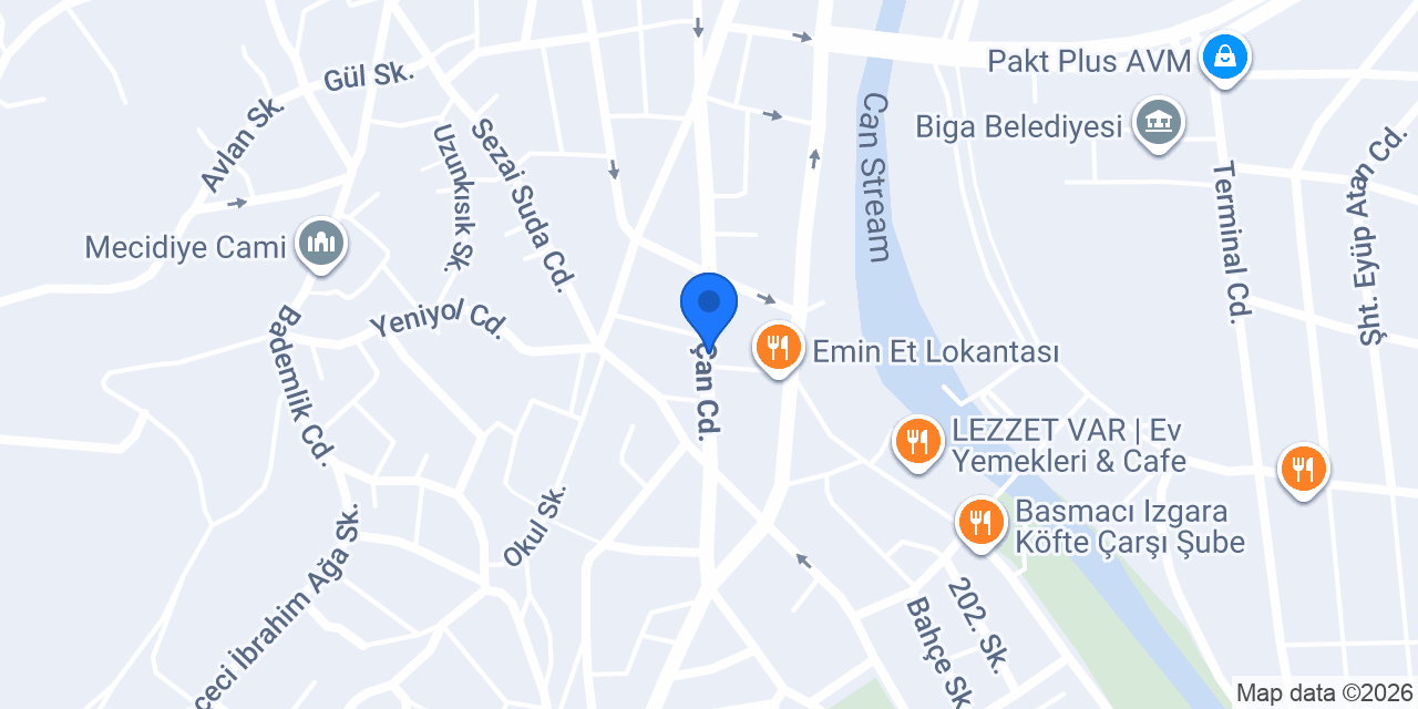 12:15 Mersin Tantuni konumu