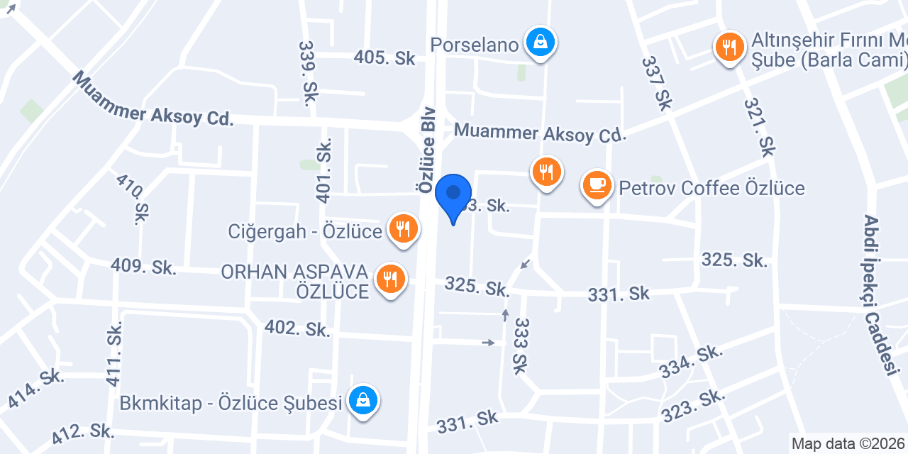 Arete Hukuk & Danışmanlık Bürosu konumu