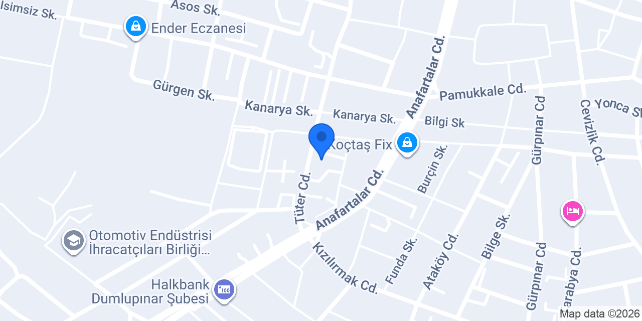 Görükle su tesisatçısı konumu