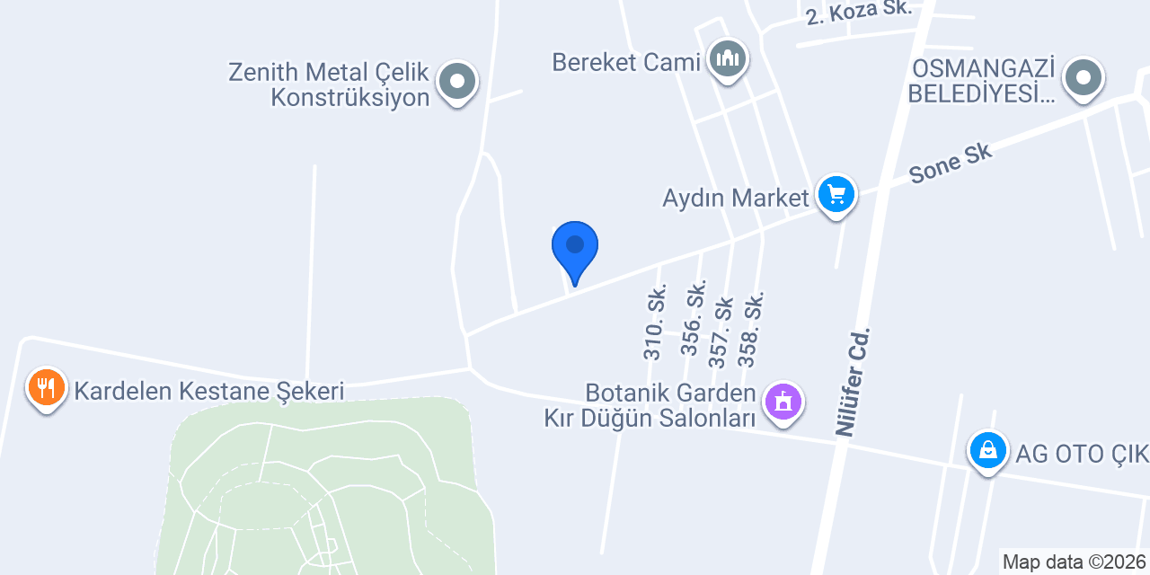 EKSA ÇELİK METAL SANAYİ LTD ŞTİ konumu