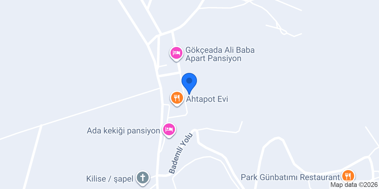 Çağatay Apart Pansiyon konumu