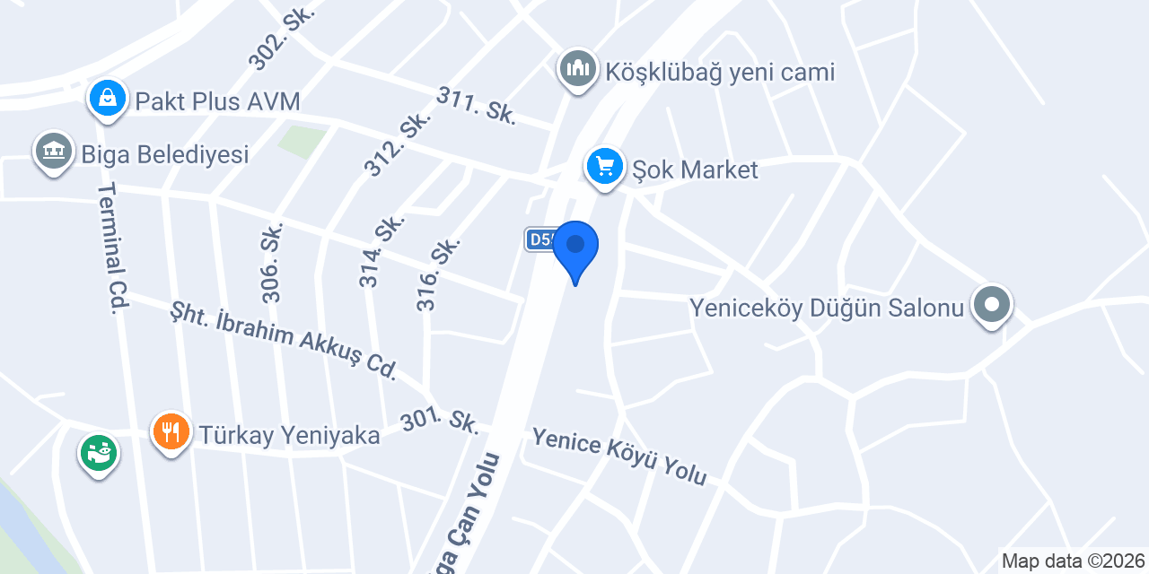 Hayalimdeki Bahçe konumu