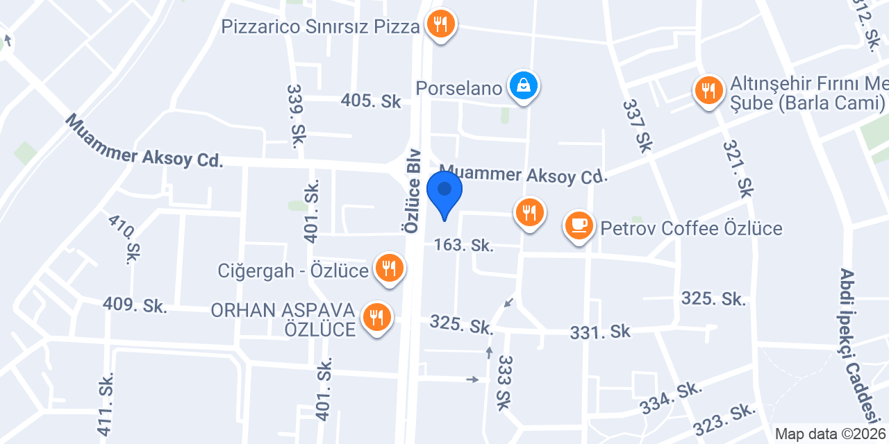 Diş Hekimi Nurhan Çağlar konumu