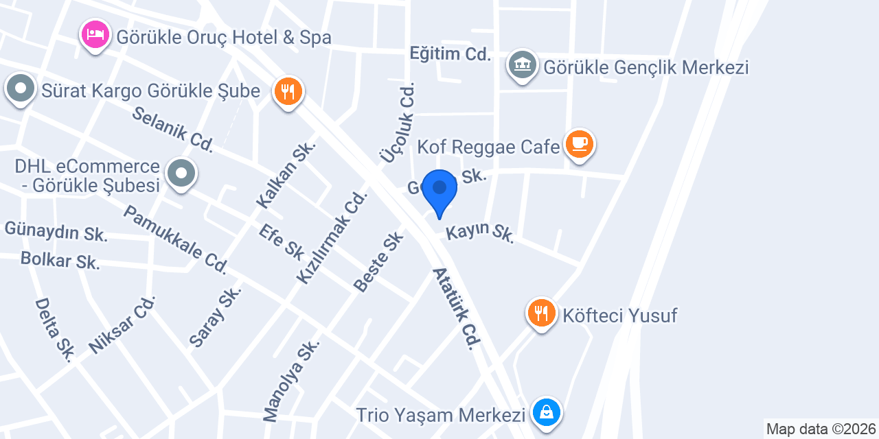 Weus Lounge Görükle konumu