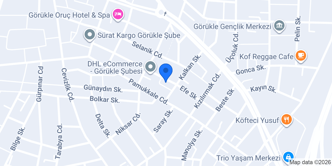 Arkasokakcafegorukle konumu